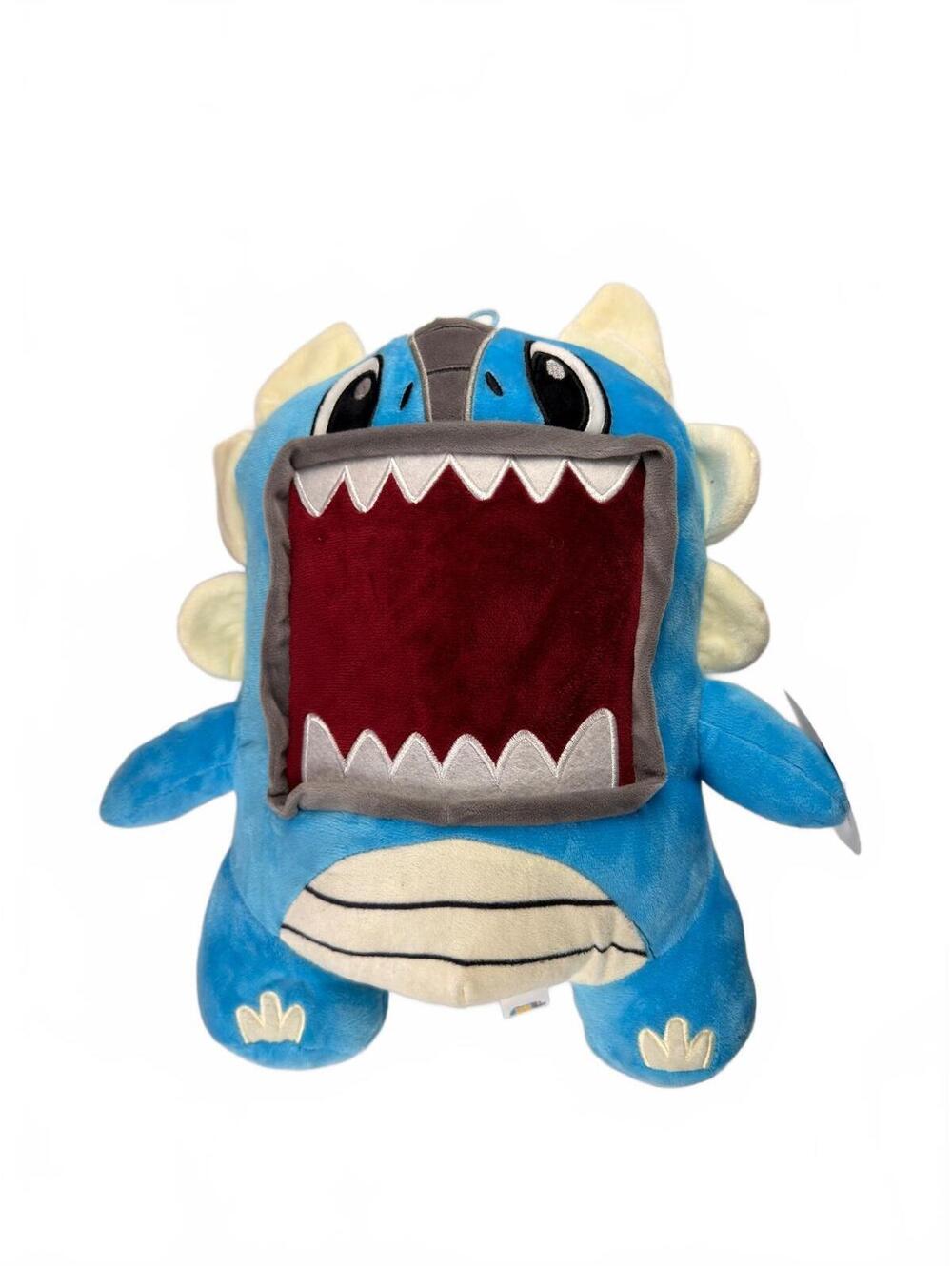 "Jaw Droppers" Blue Monster/Dragon Plush Toy - Stuffed Animal